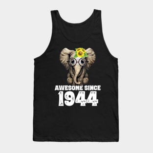 Awesome since 1944 76 Years Old Bday Gift 76th Birthday Tank Top